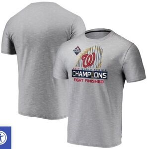 2019 Washington Nationals World Series Champions T-Shirt, Size Youth Tee L 14/16